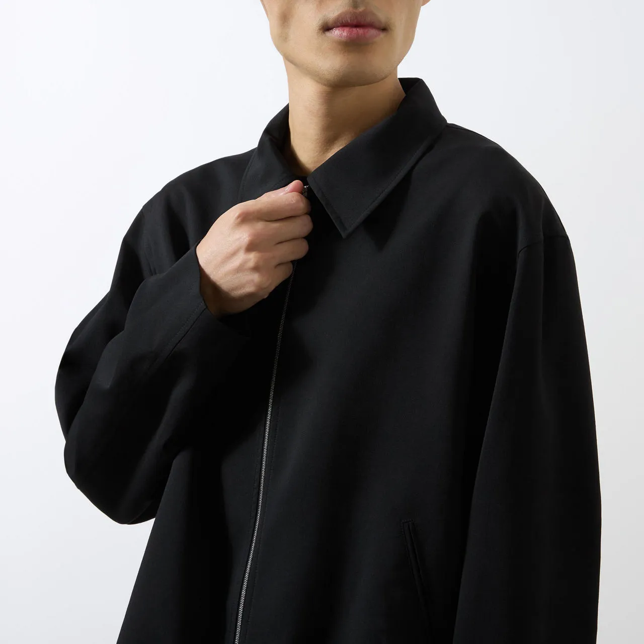 OUR LEGACY Boxy Fit Overshirt - Black