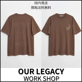 OUR LEGACY  |Crew Neck Street Style Cotton Short Sleeves