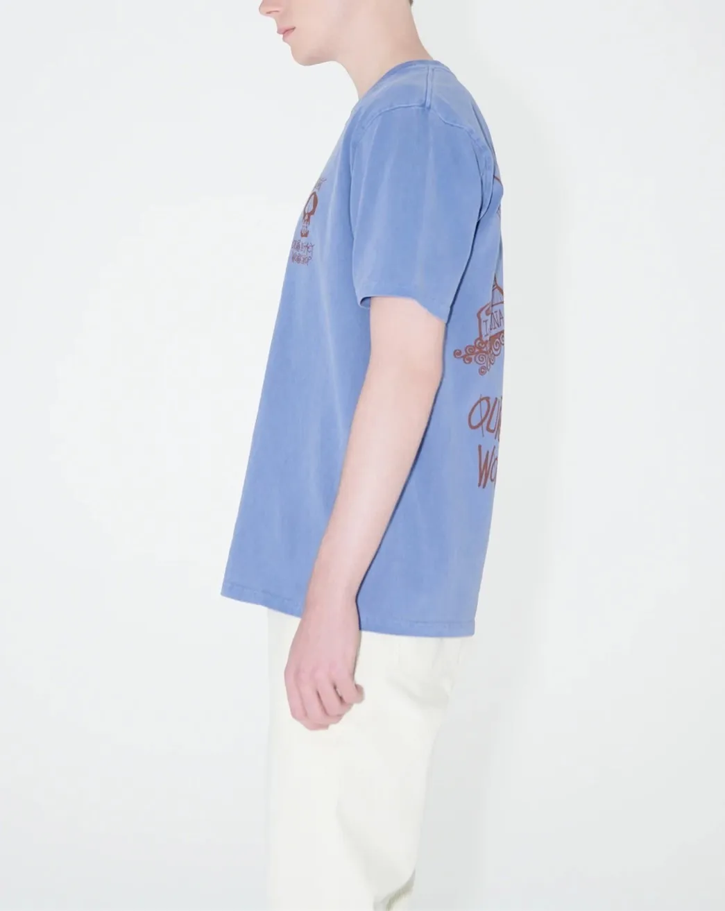 OUR LEGACY  |Street Style Collaboration Plain Cotton Short Sleeves Logo