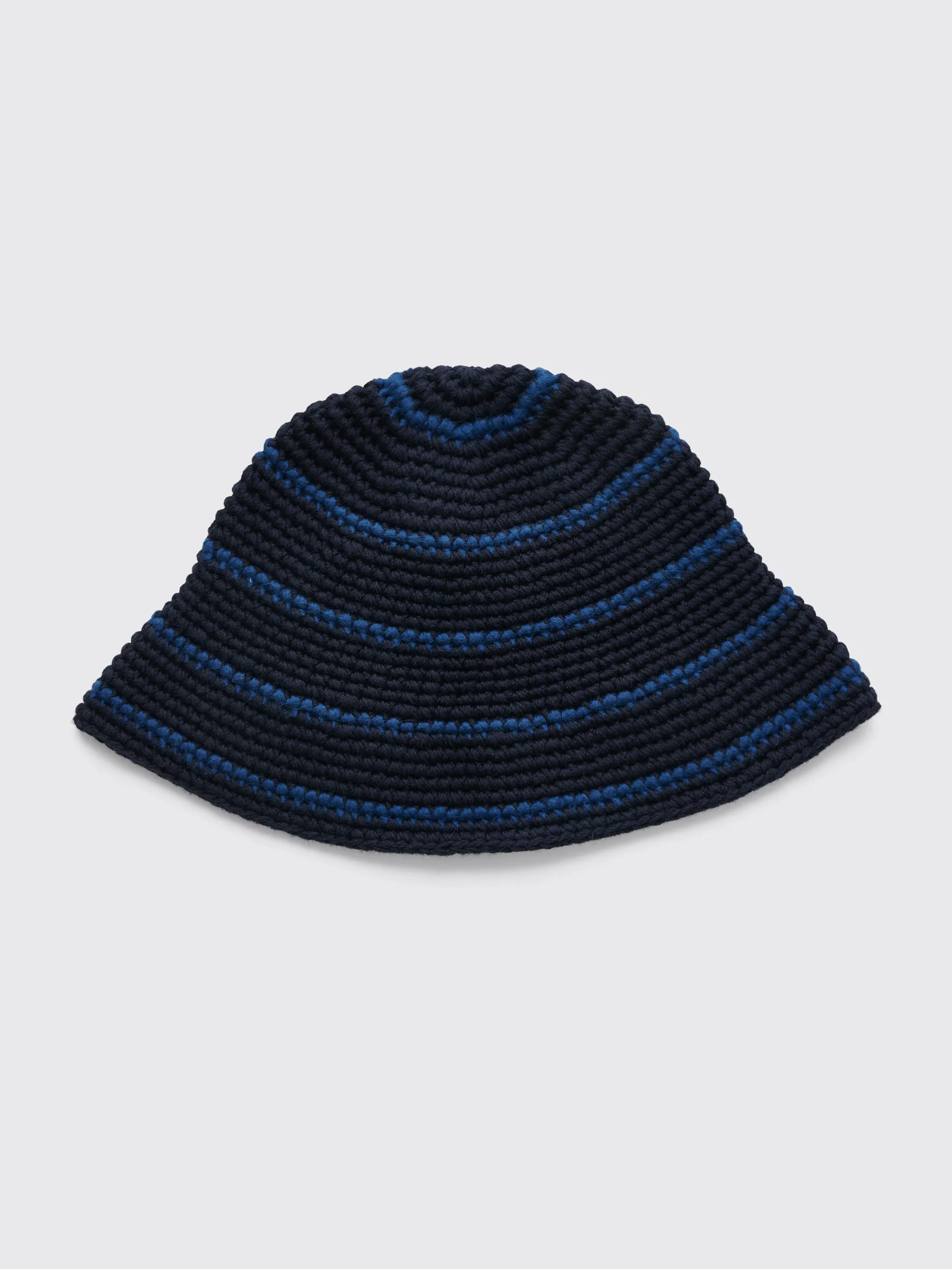 Our Legacy Tom Tom Hat Carolean Blue Tousled Cotton