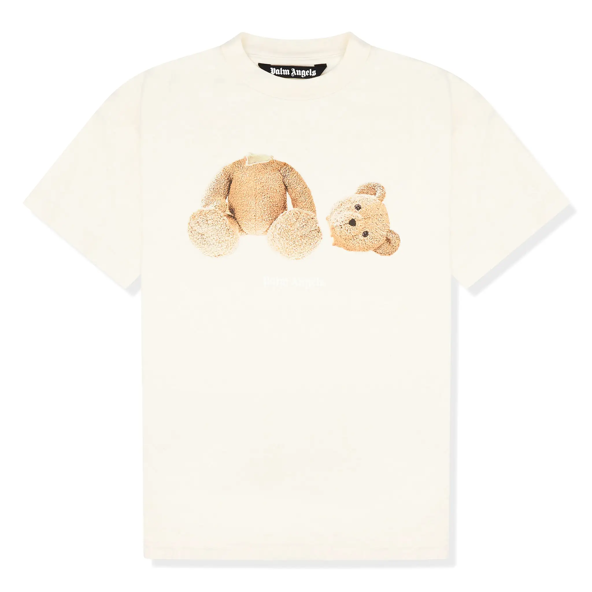 Palm Angels Kill the Bear Butter Brown T Shirt