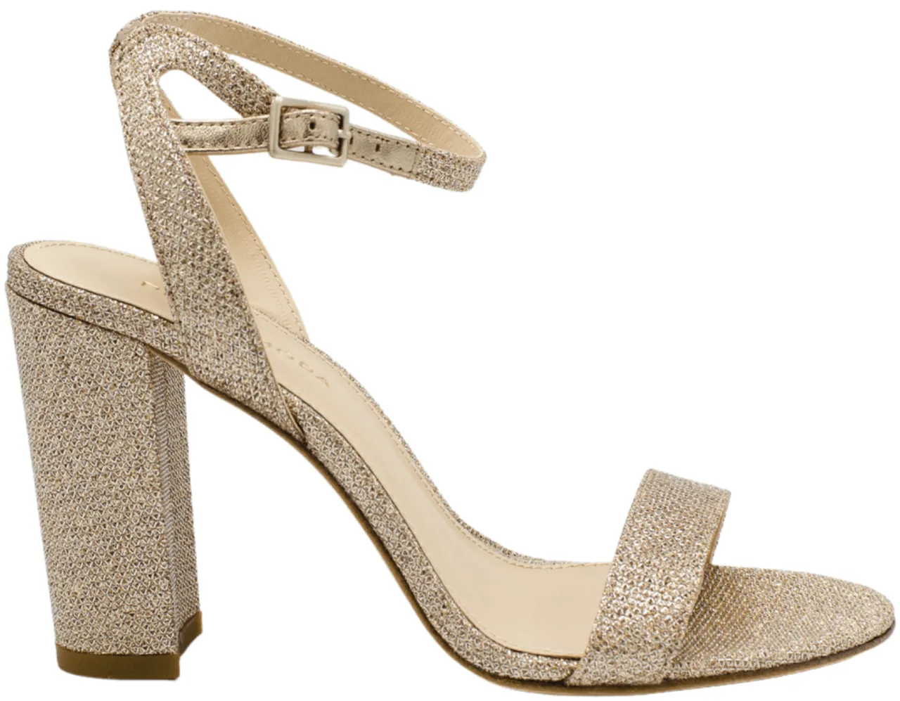 Pelle Moda Brynn Heel- Platinum Gold