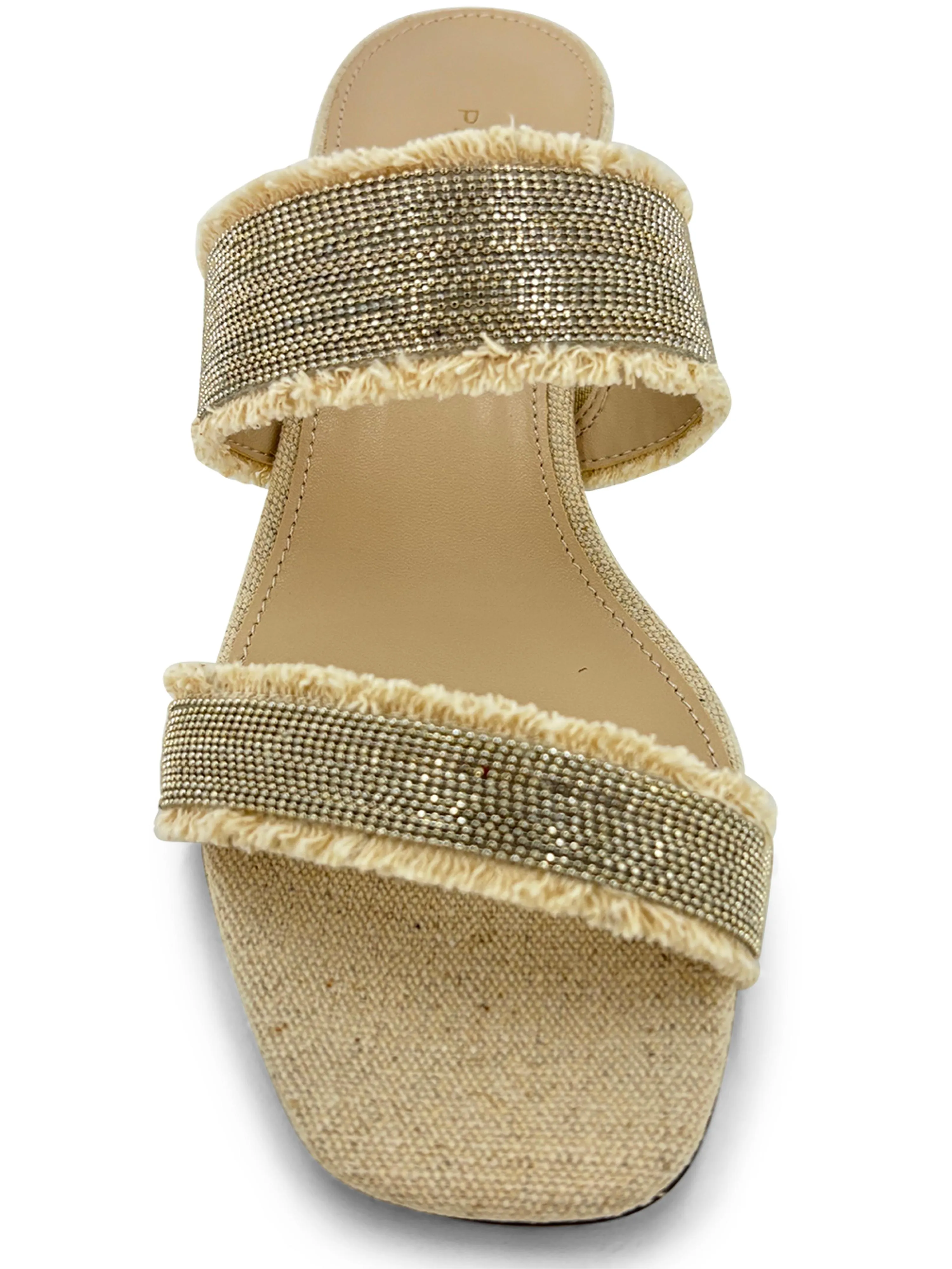 Pelle Moda Iona Slide Sandal Natural