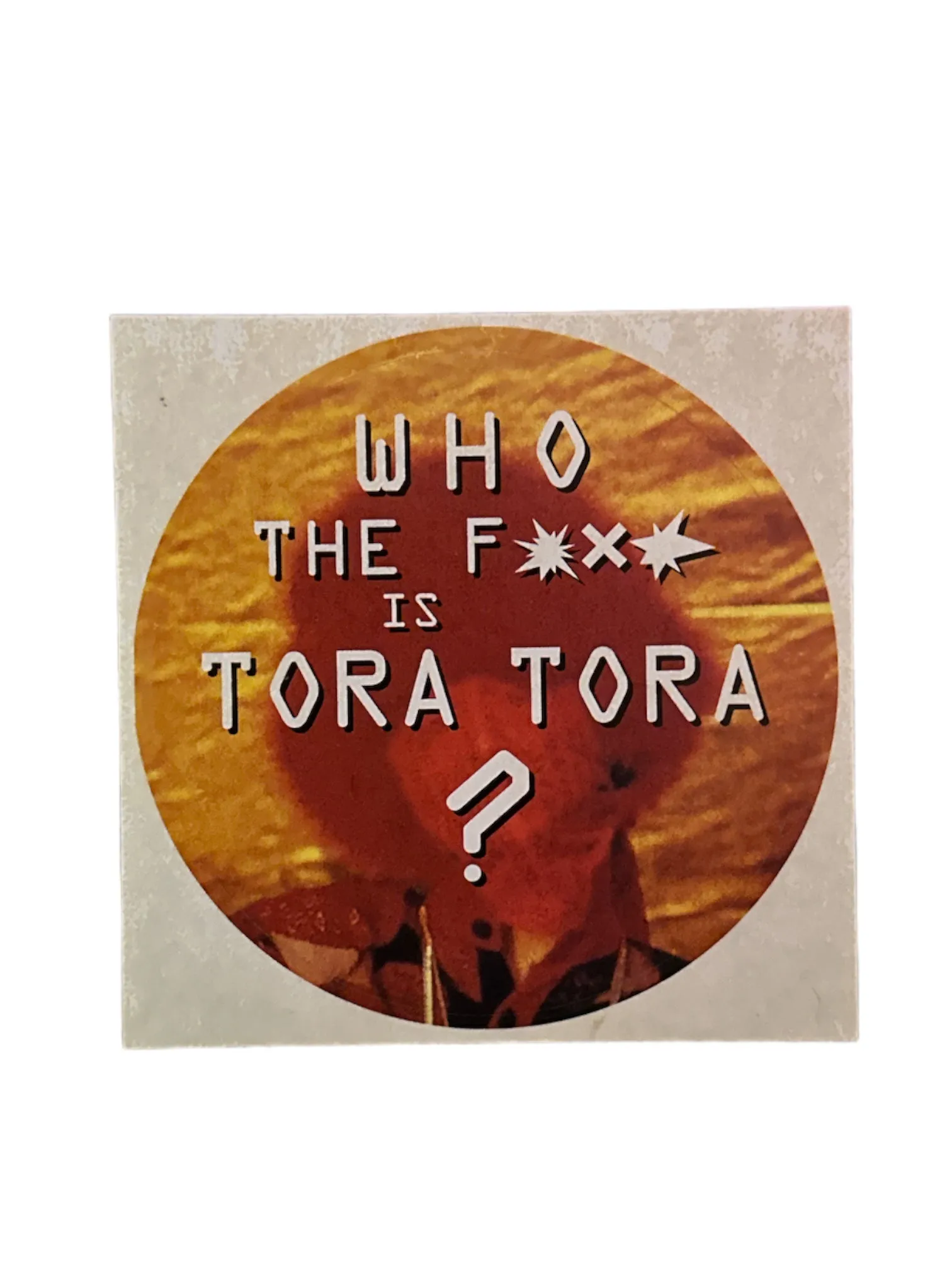 Prince – 0(+>TORA TORA Promotional Sticker  Unused As New RARE MINT