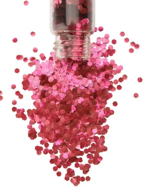 RED BIODEGRADABLE GLITTER