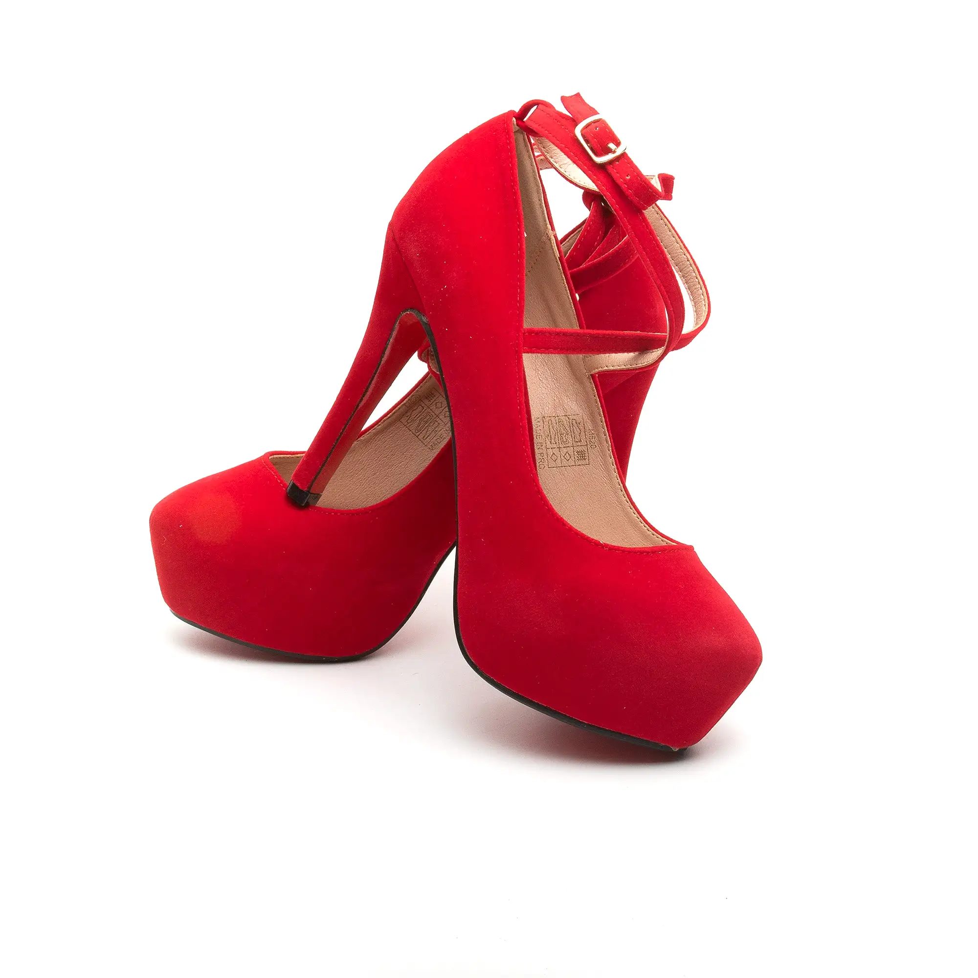 Red Bottom Suede High Heel