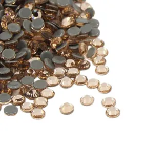 Rhinestones, Hot Fix, Iron On, Champagne, DMC Rhinestones, SS10