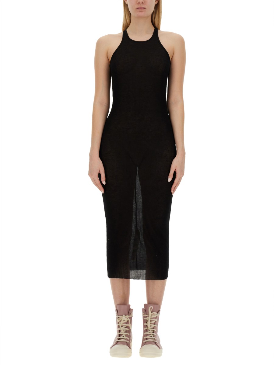 RICK OWENS    RIBBED DRESS