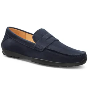 Samuel Hubbard Free Spirit for Him Suede Drivers Navy