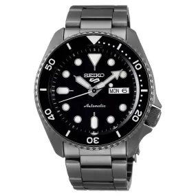 Seiko 5 Sports Black Dial Men 42.5mm