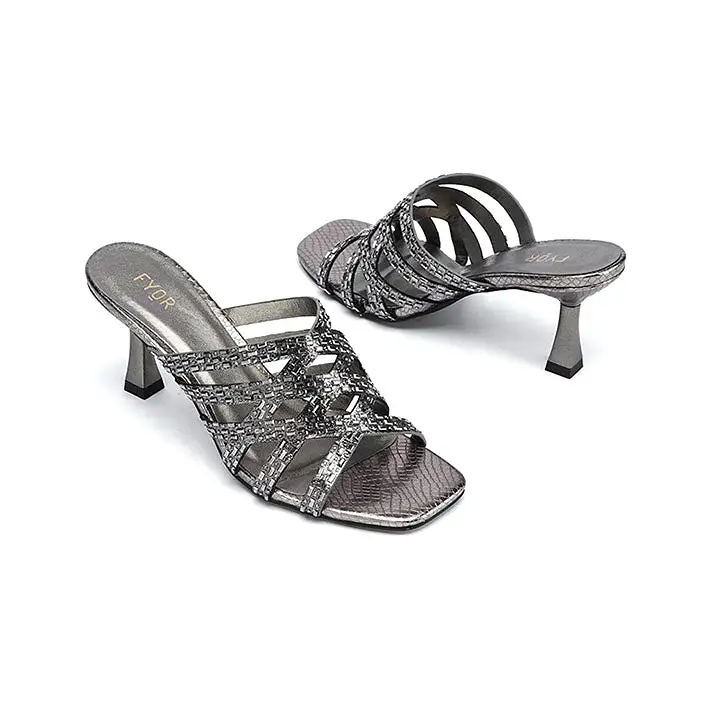 Shiny Mule Sandal HL 182