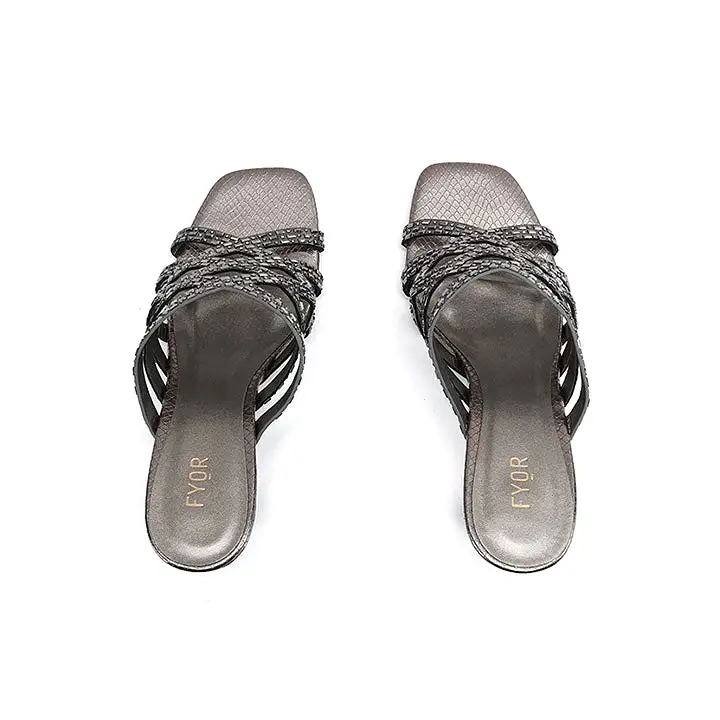 Shiny Mule Sandal HL 182