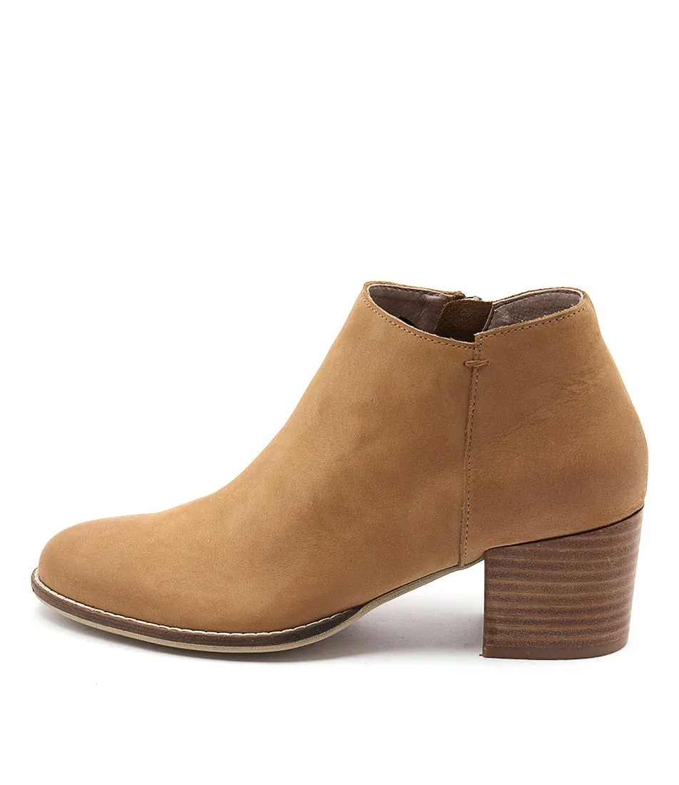 SILENT D Mills Tan Nubuck