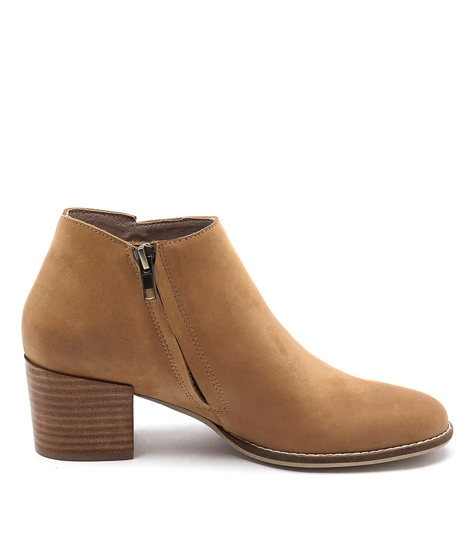 SILENT D Mills Tan Nubuck