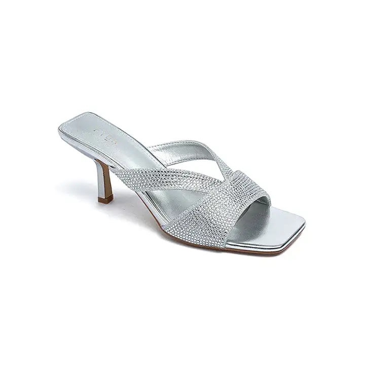 Square Toe Embellished Mule BB 44