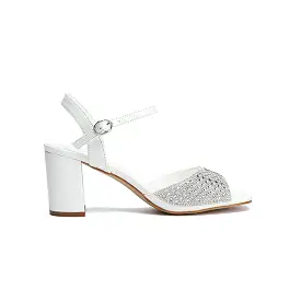 Square Toe Embellished Mule HL 197