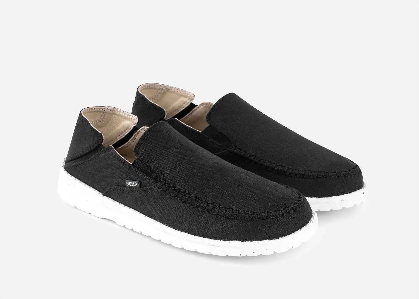 SunSlide Hemp Slip-on for Women in Black