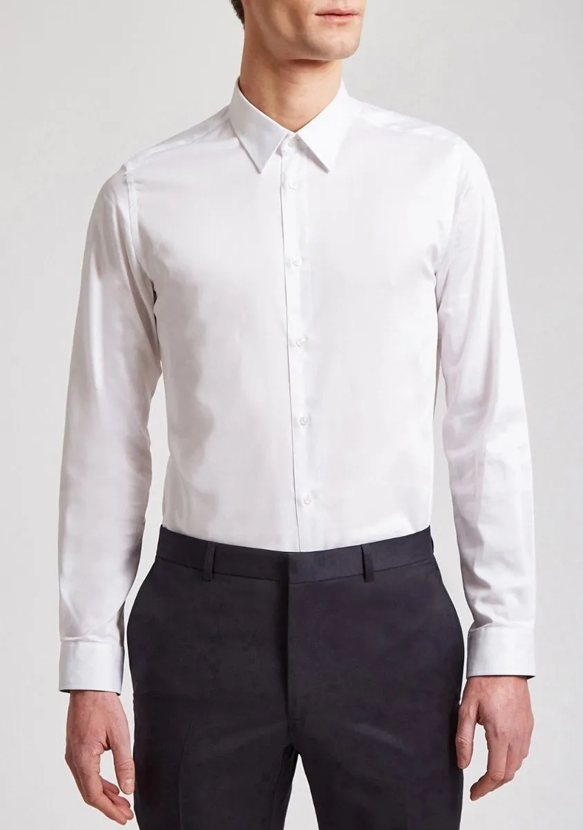 Ted Baker Holme Core Long Sleeve Shirt White