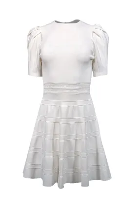 Ted Baker - Ivory Knit Short Sleeve Dress Sz 4