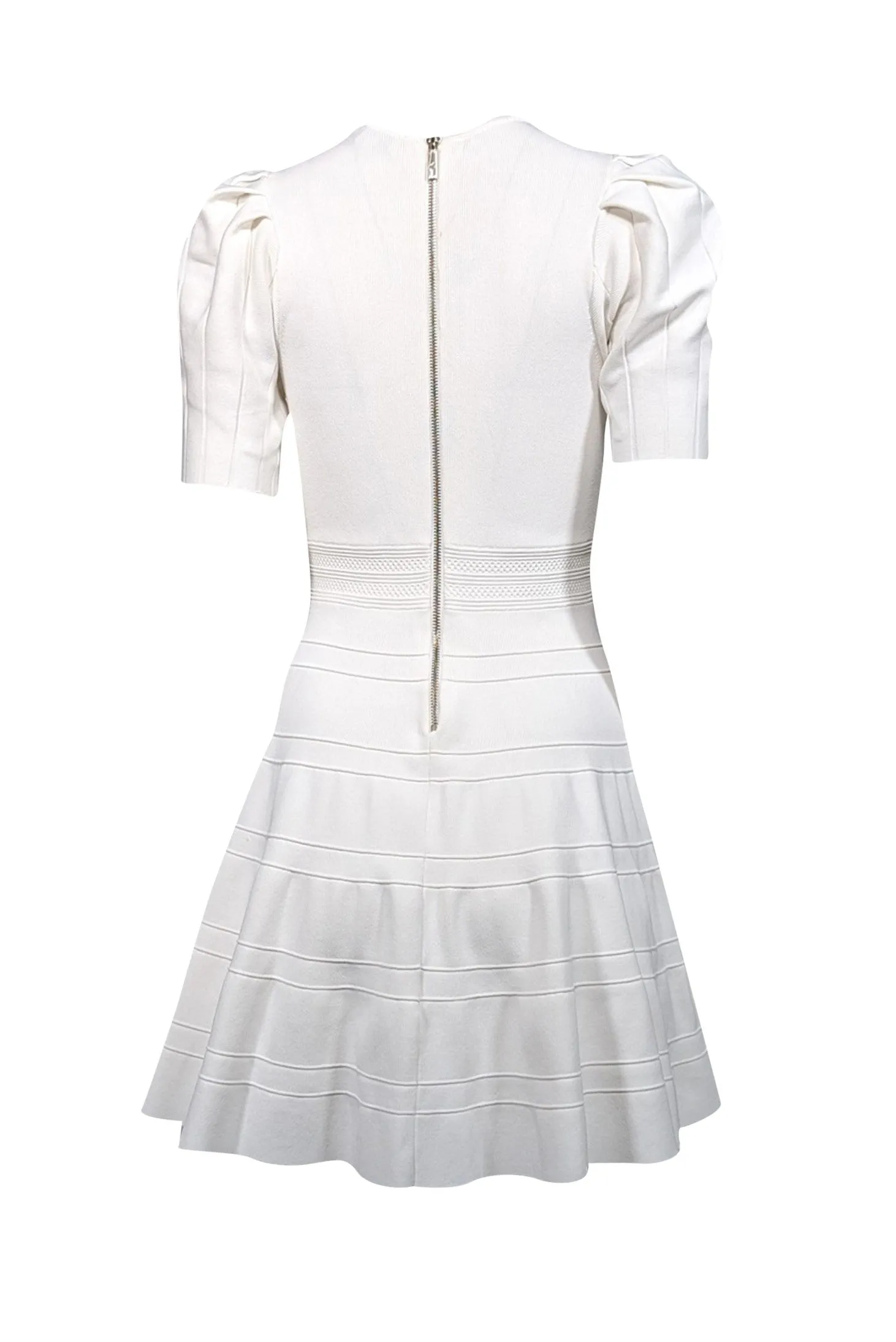 Ted Baker - Ivory Knit Short Sleeve Dress Sz 4