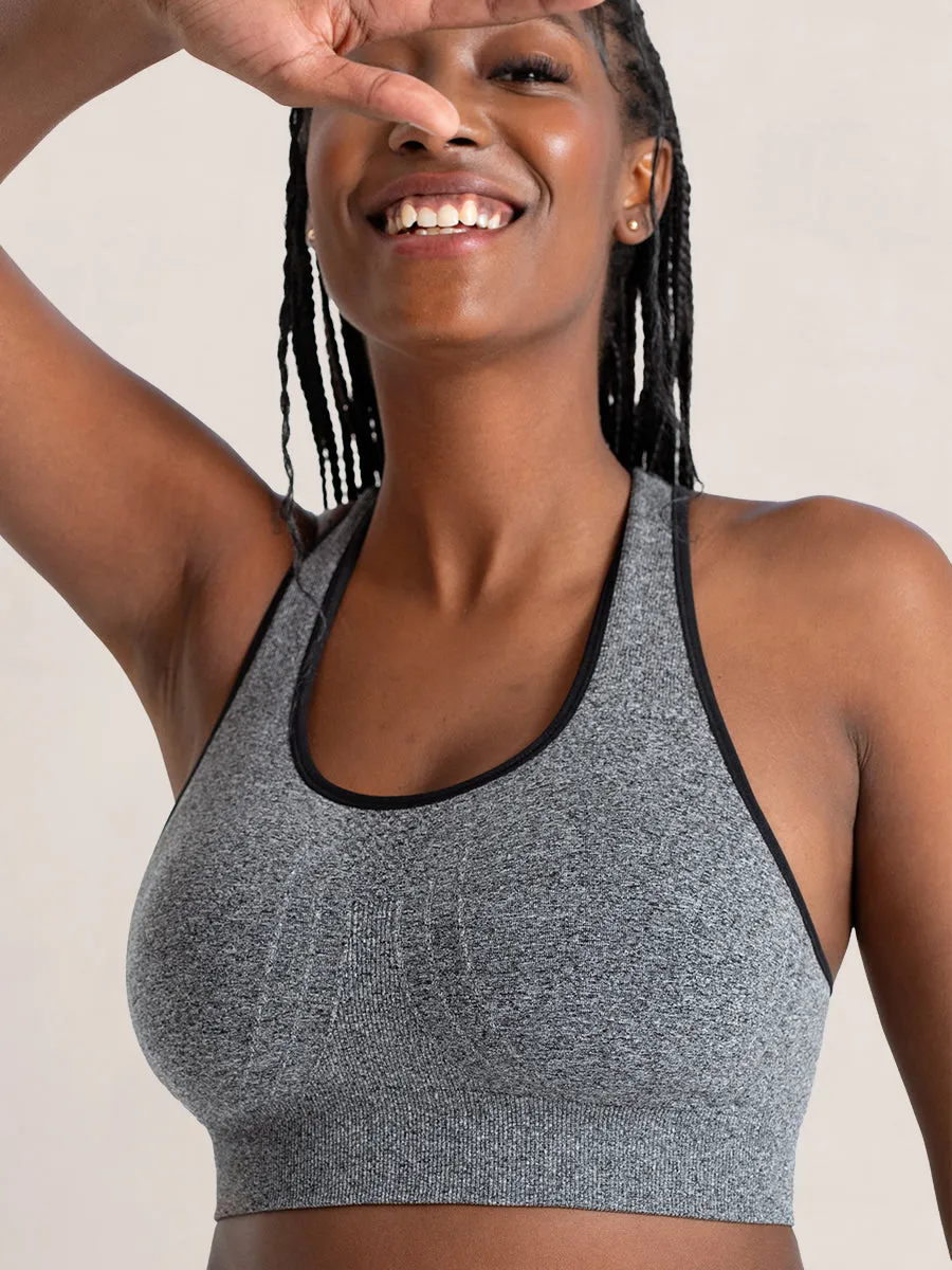 Truekind Seamless Racerback Sports Bra