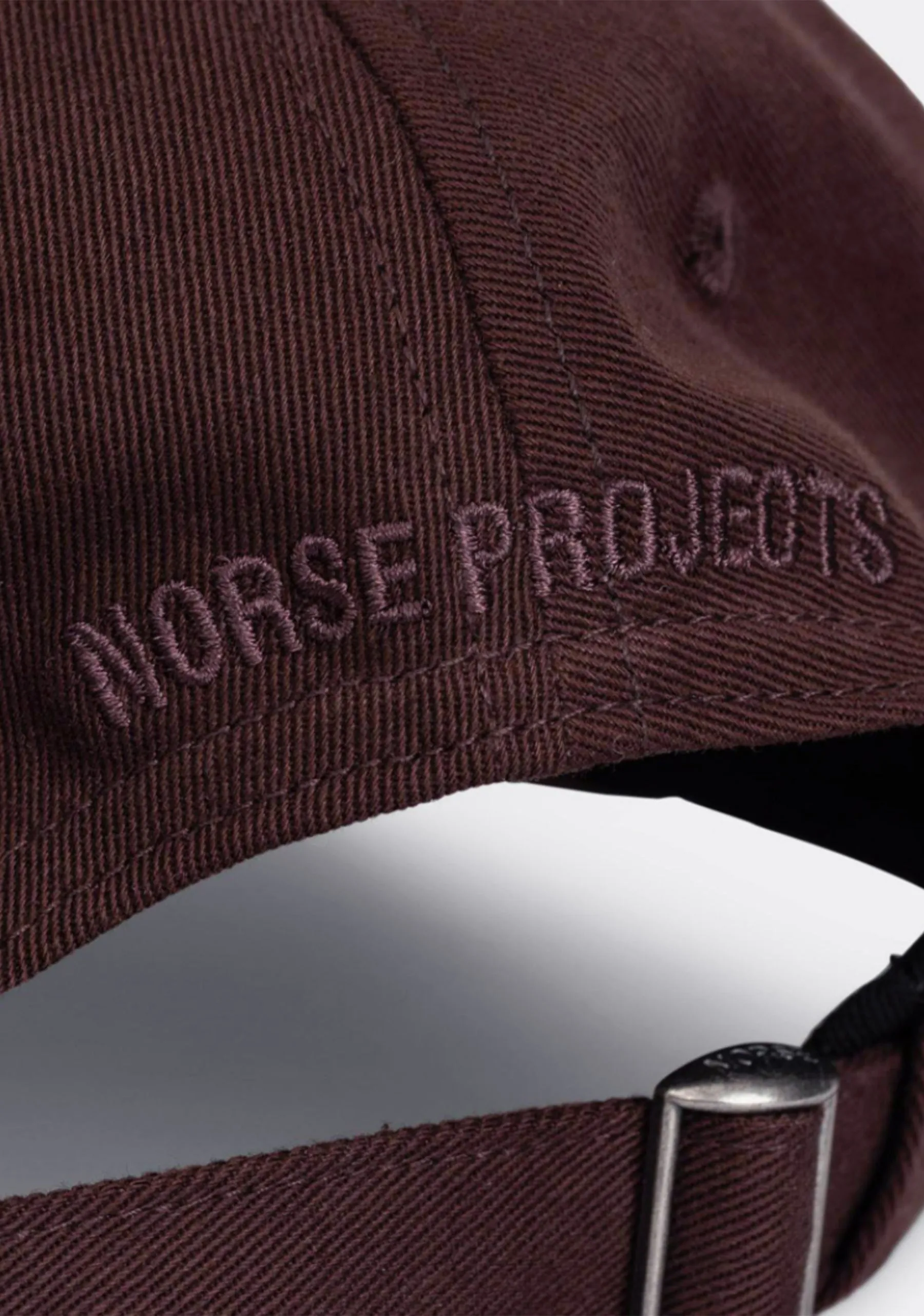 Twill Sports Cap - cordovan brown