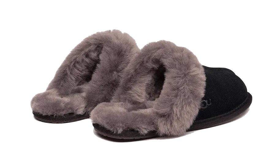 UGG Scuffette II Slipper Black Grey