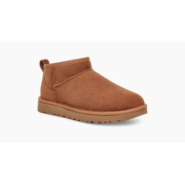 UGG Womens Classic Ultra Mini Boot in Chestnut