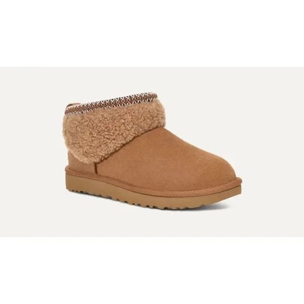 UGG Womens Classic Ultra Mini Maxi Curly