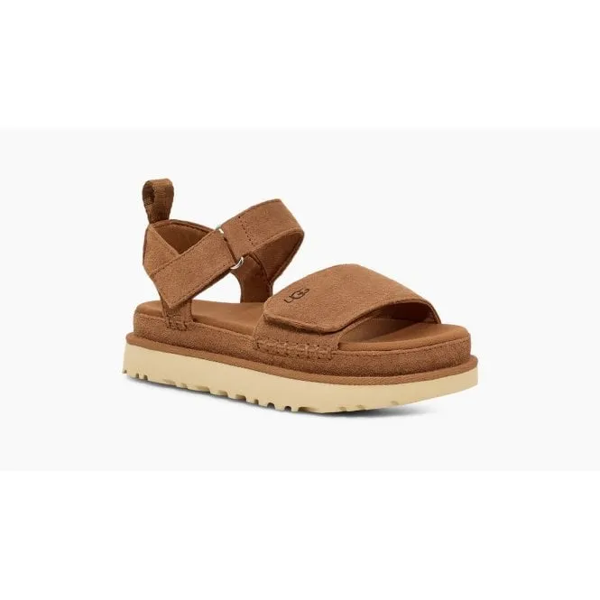 UGG Womens Goldenstar Sandal in Chestnut