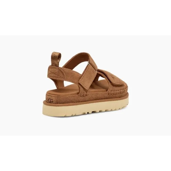 UGG Womens Goldenstar Sandal in Chestnut