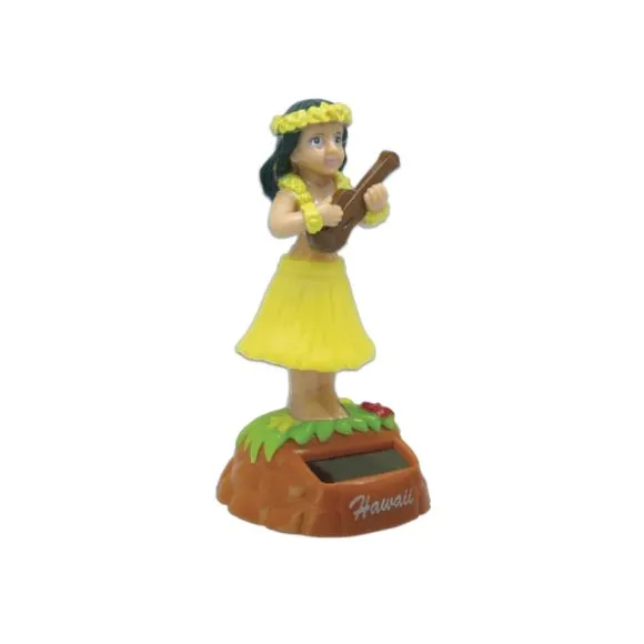 Ukulele Wahine Dashboard Doll