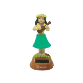 Ukulele Wahine Dashboard Doll