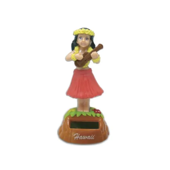 Ukulele Wahine Dashboard Doll