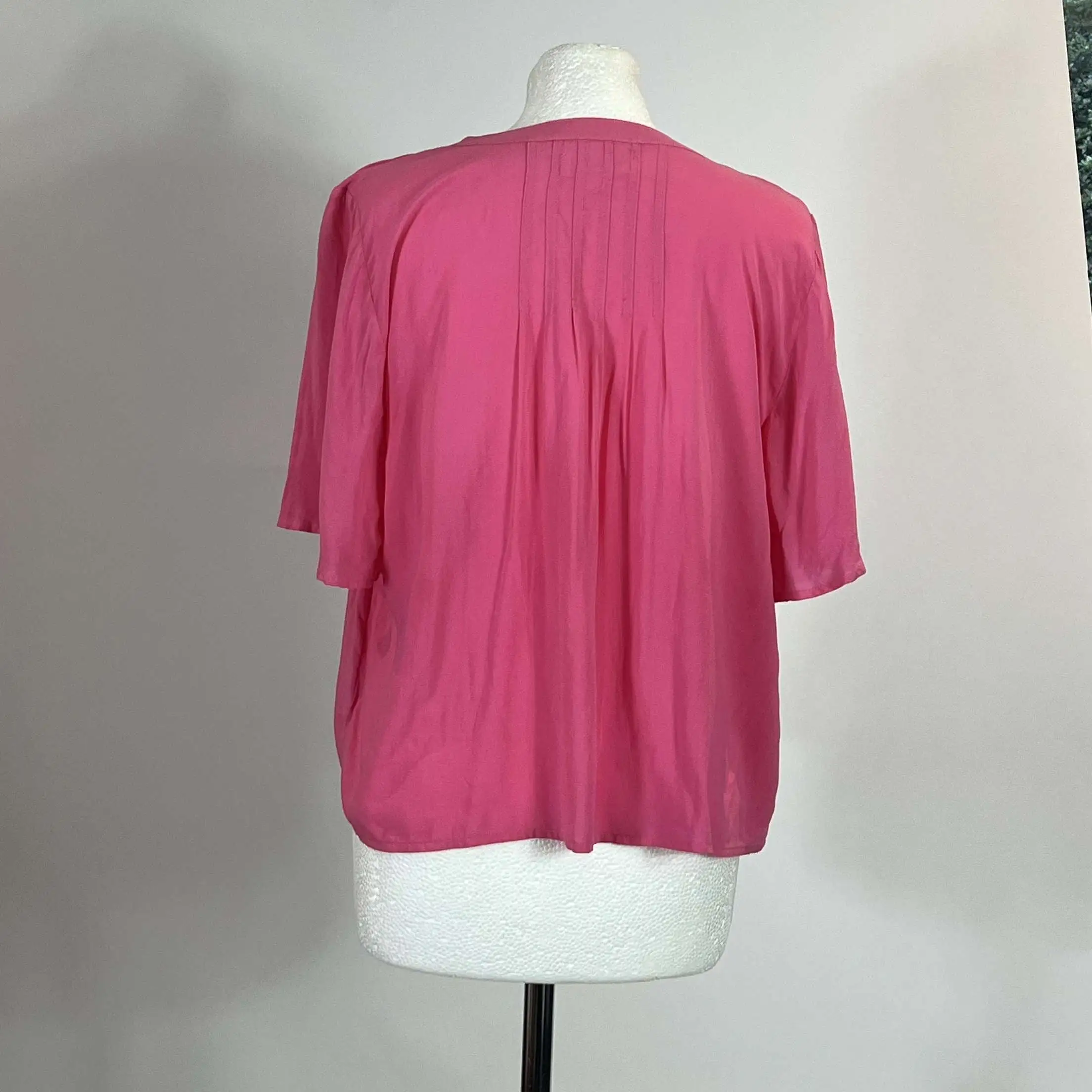 Velvet Flamingo Flutter Sleeve Top S