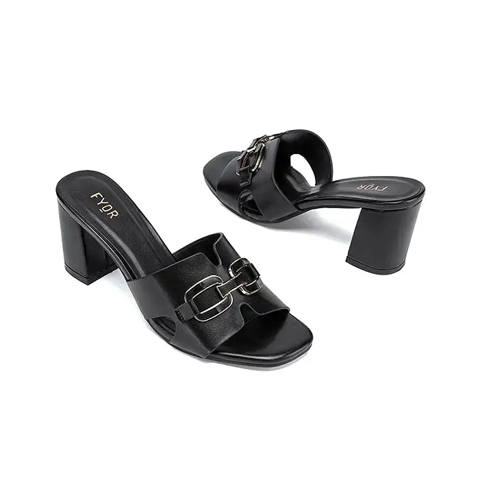 Wide strap Mule Sandal HL 191