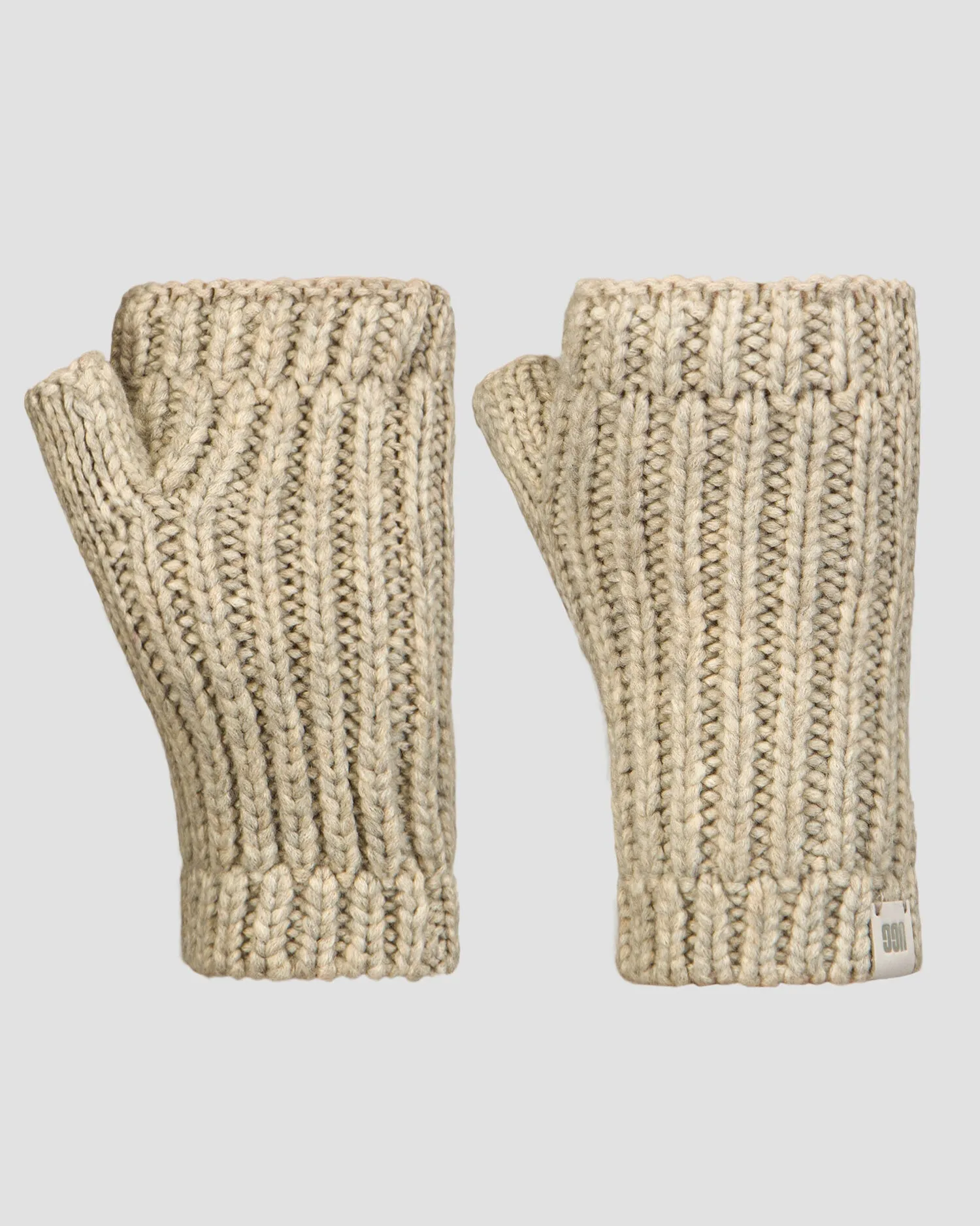 Women's UGG chunky fingerless mitten 22590-lgry