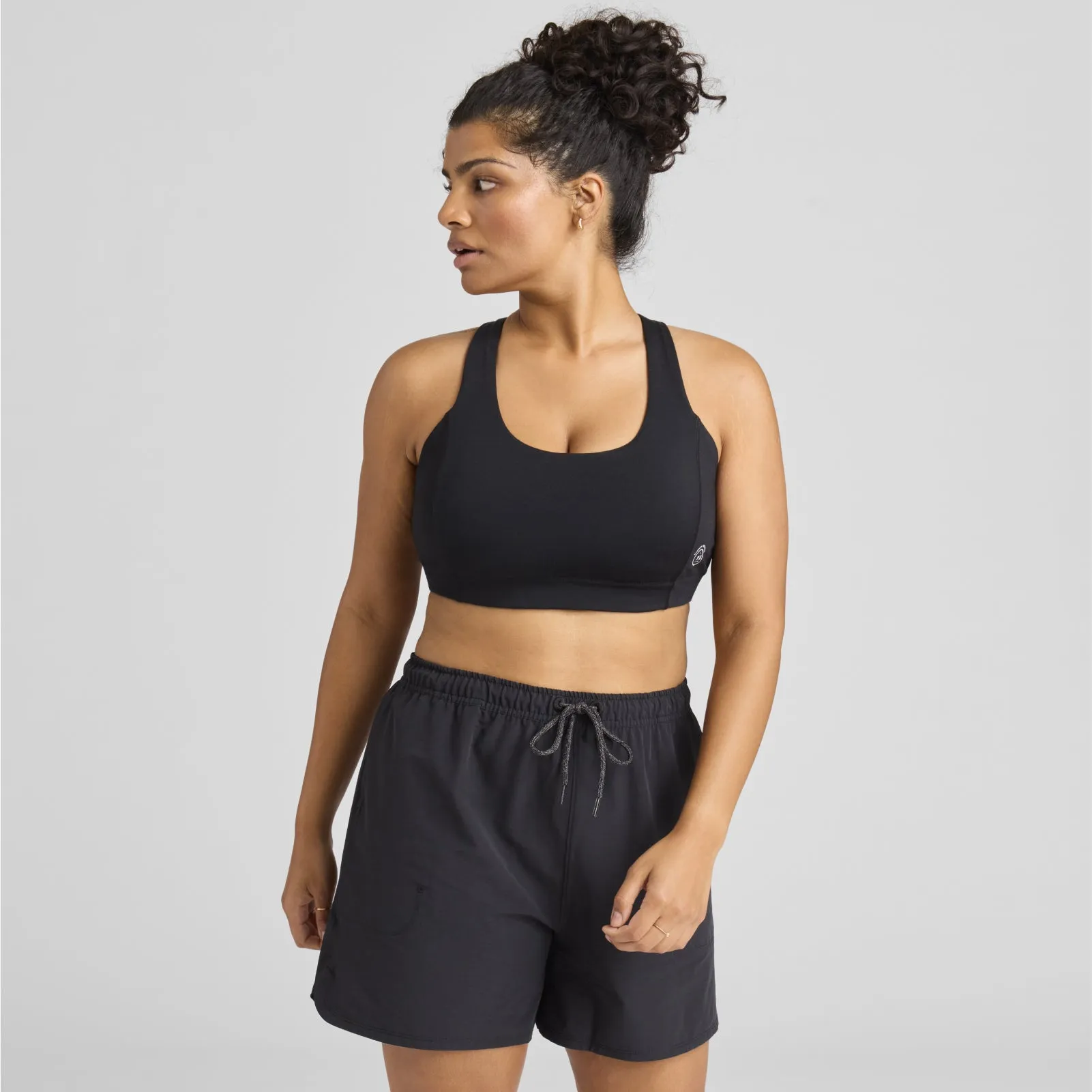 Women's Performance Sports Bra - Natural Black