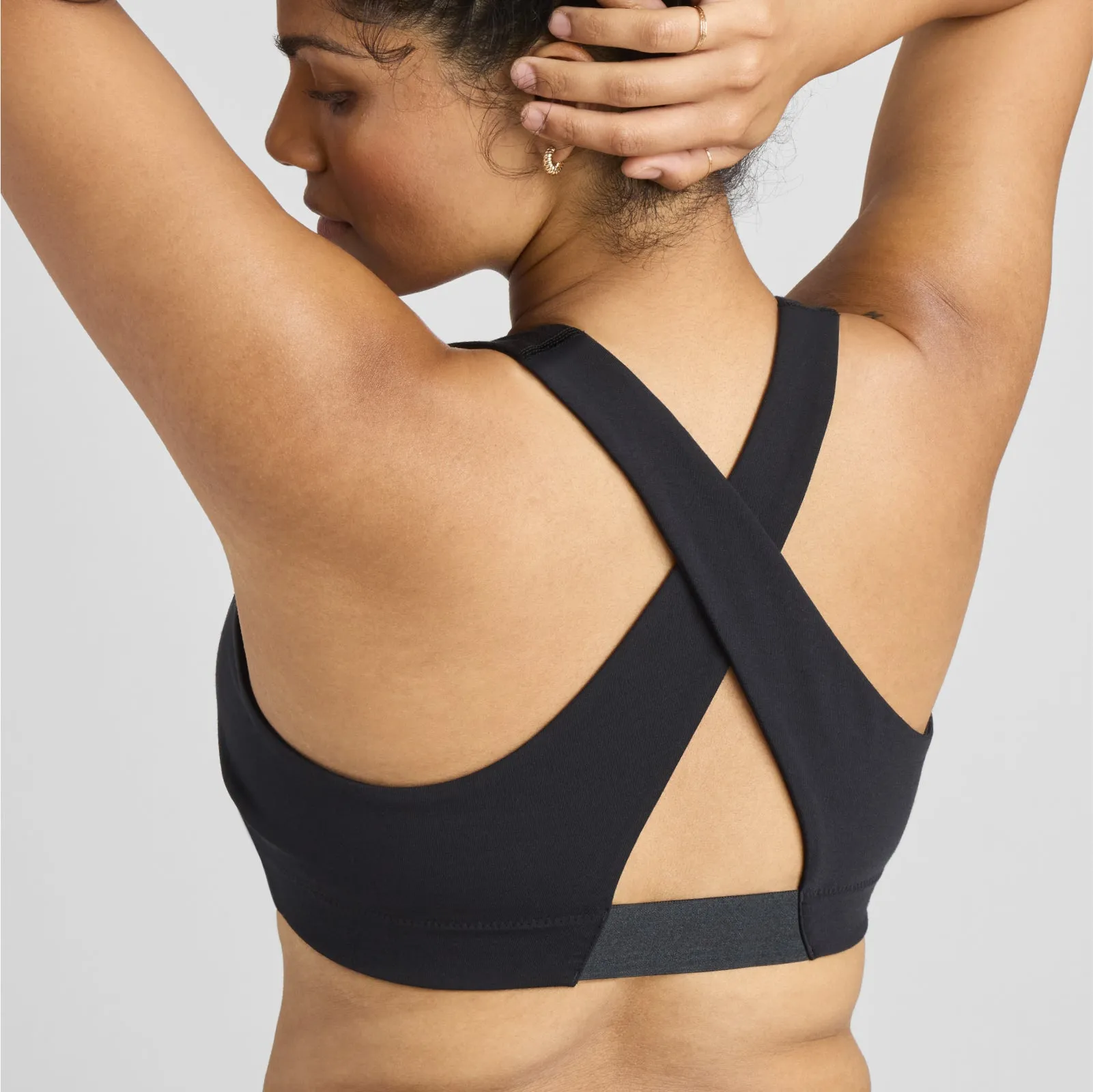 Women's Performance Sports Bra - Natural Black